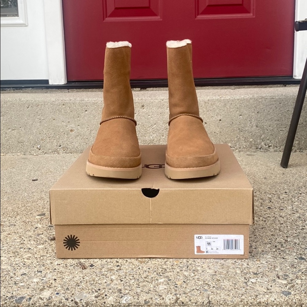 Women’s Classic Zip Short Ugg Boots